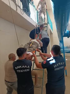 HATAY (AA) – Hatay'ın merkez Antakya ilçesinde, bir iş yerinin