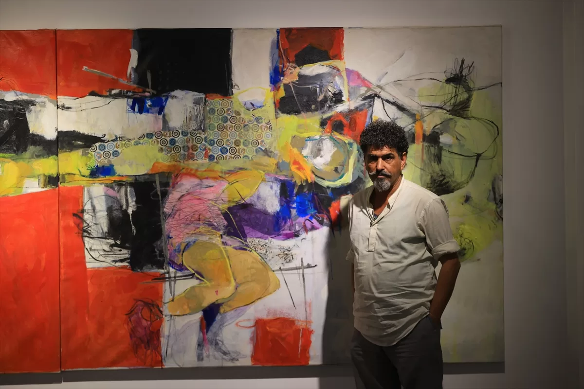 Iraklı ressam, ülkesinin resim sanatında “dünyadan kopuk olduğu” görüşünde