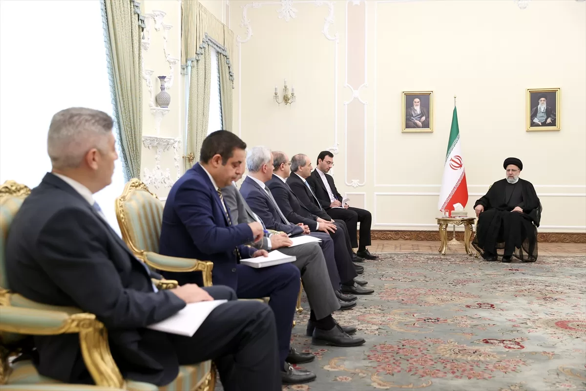 İran Cumhurbaşkanı Reisi, Suriyeli bakanlarla iki ülke arasındaki anlaşmaların uygulanmasını görüştü