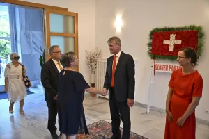 ANKARA (AA) – İsviçre’nin Ulusal Günü kutlamaları vesilesiyle İsviçre’nin Ankara