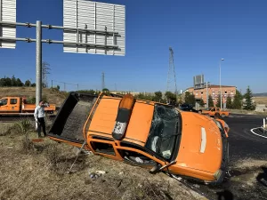 KARABÜK (AA) – Karabük'ün Safranbolu ilçesinde meydana gelen trafik kazasında