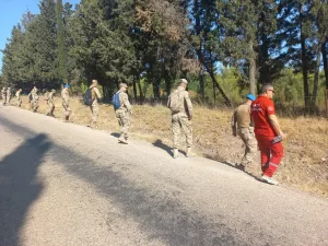 BALIKESİR (AA) – Balıkesir'in Gönen ilçesinde 17 Haziran'da sabah yürüyüşü