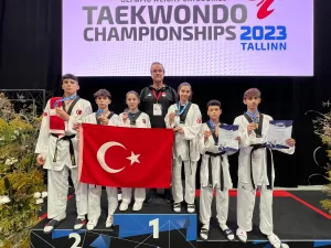 ANKARA (AA) – Milli tekvandocular, Estonya'da devam eden Avrupa Gençler