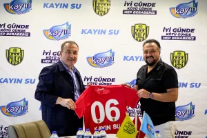 ANKARA (AA) – MKE Ankaragücü Kulübü, Kayın Su ile sponsorluk