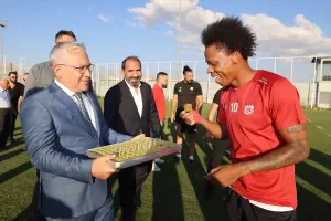 SİVAS (AA) – Sivas Valisi Yılmaz Şimşek, Trendyol Süper Lig