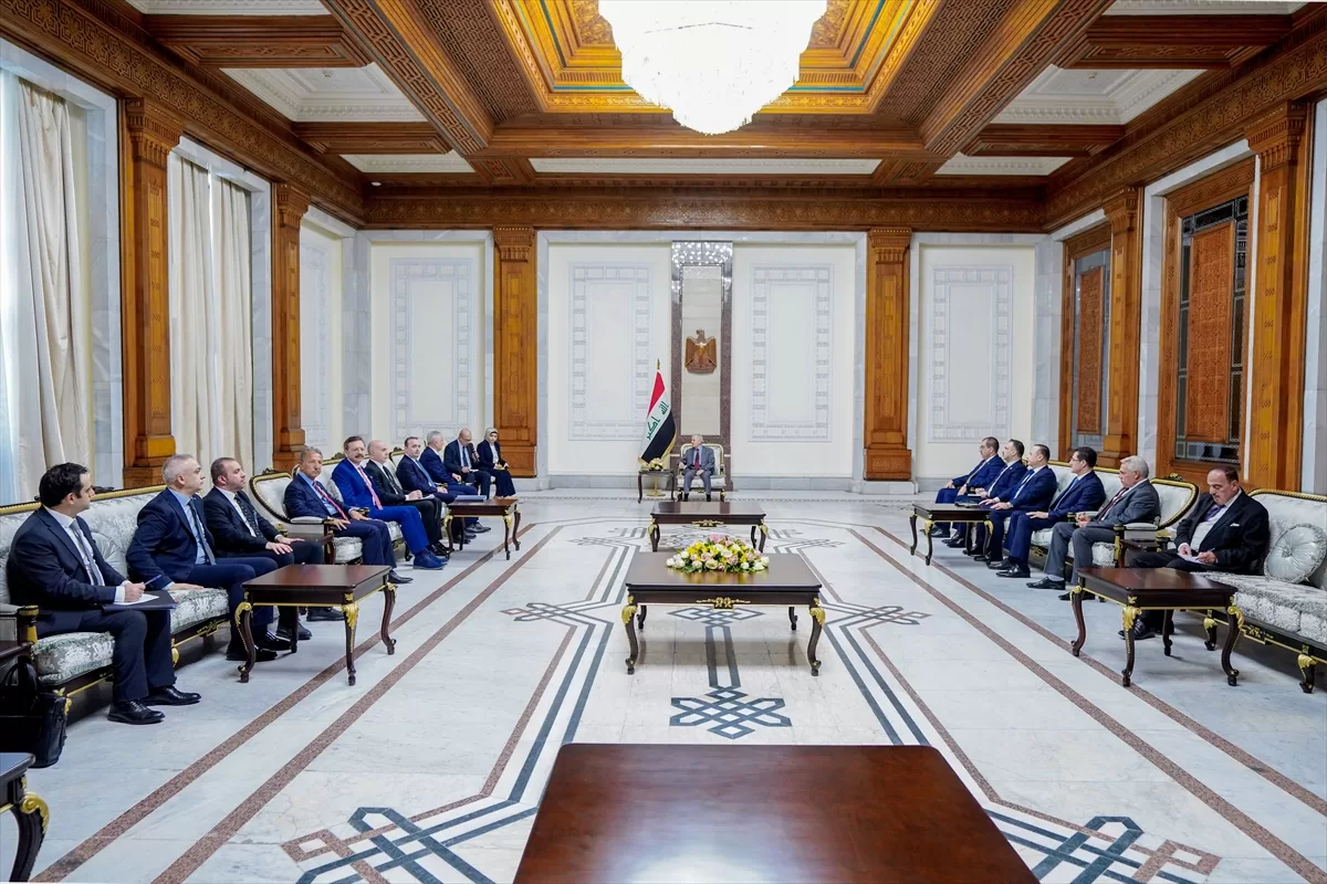 Ticaret Bakanı Bolat, Irak Cumhurbaşkanı Reşit ile görüştü: