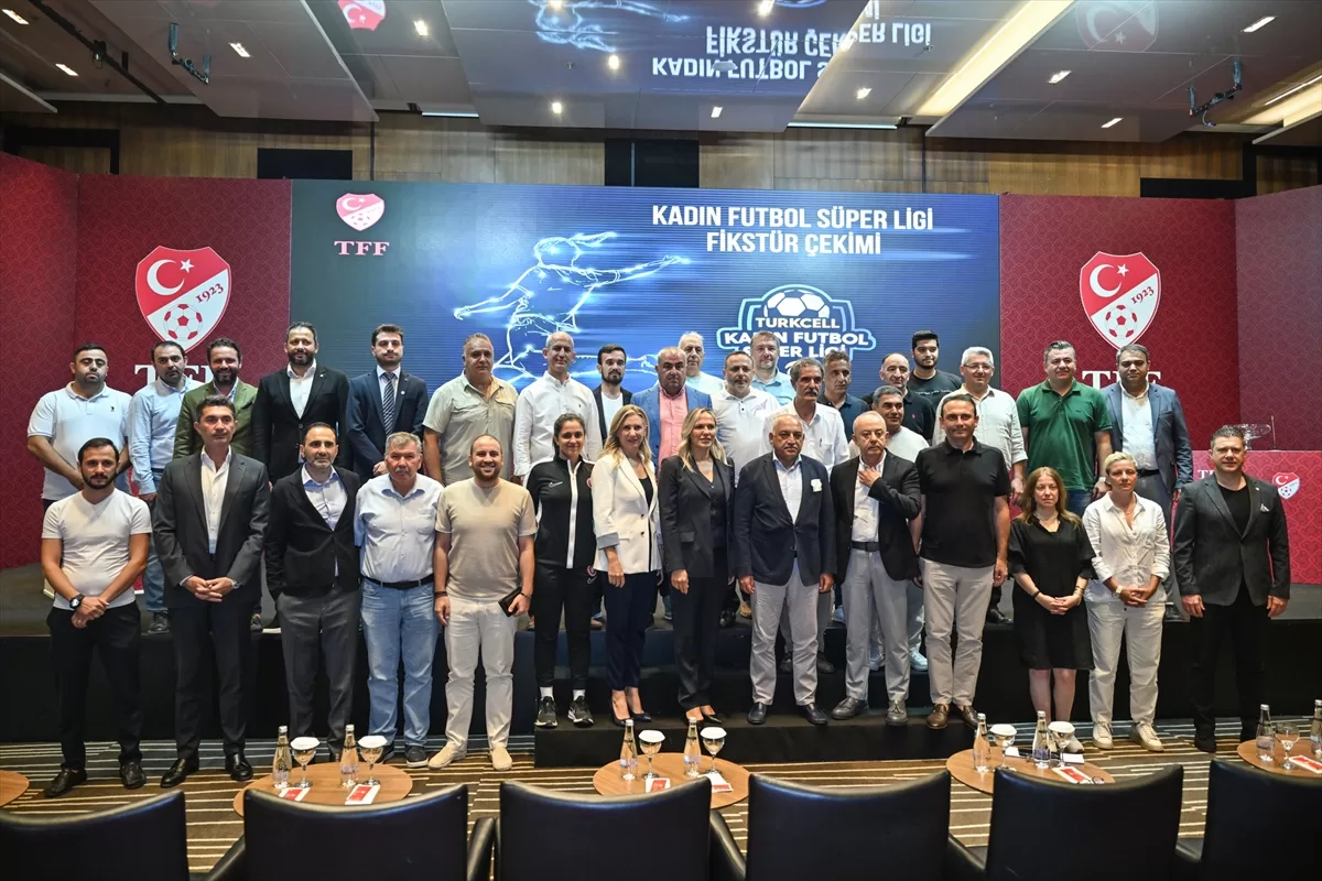 Turkcell Kadın Futbol Süper Ligi'nde fikstür çekimi yapıldı