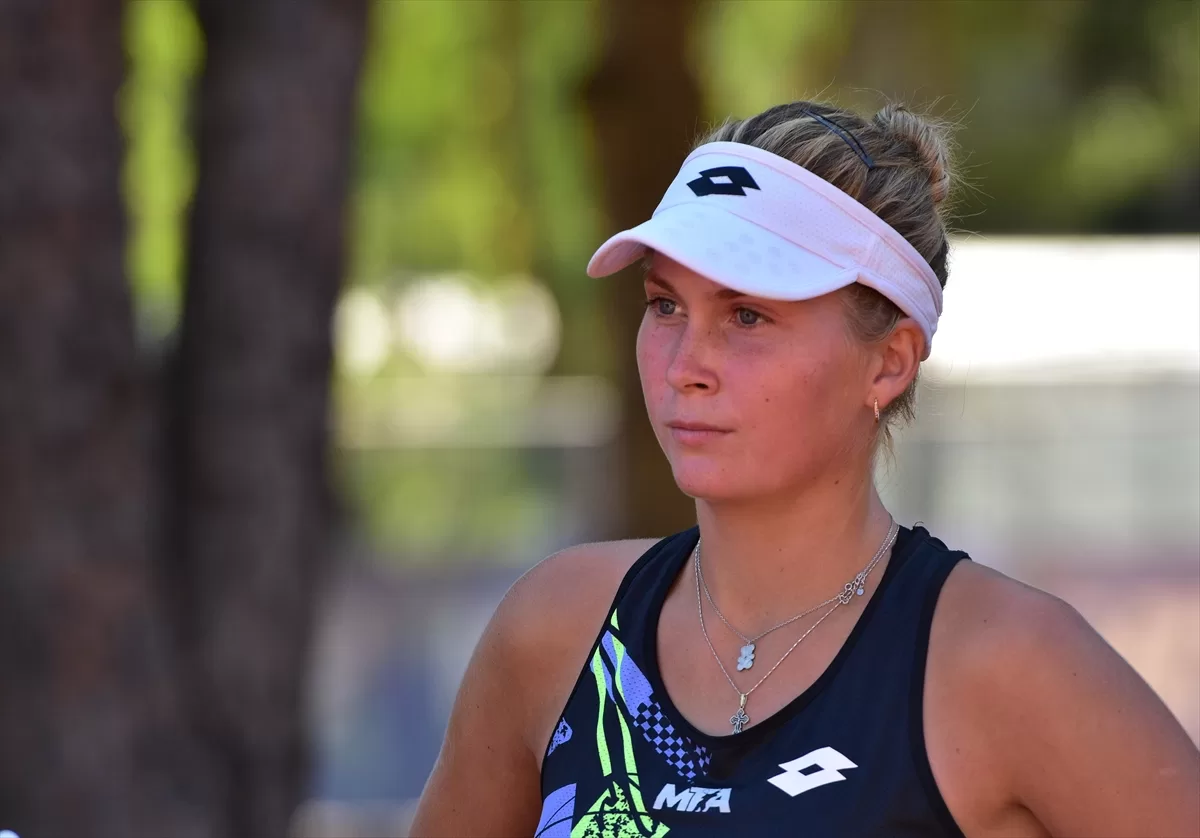 ABD Açık'ta adından söz ettiren Rus tenisçi Anastasiia'dan Antalya övgüsü