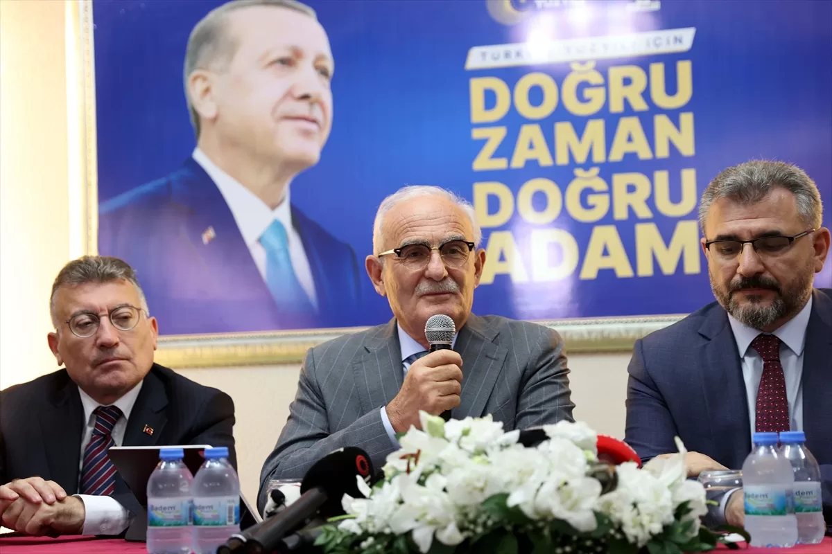 AK Parti Yerel Yönetimler Başkanı Yılmaz, Sivas'ta konuştu: