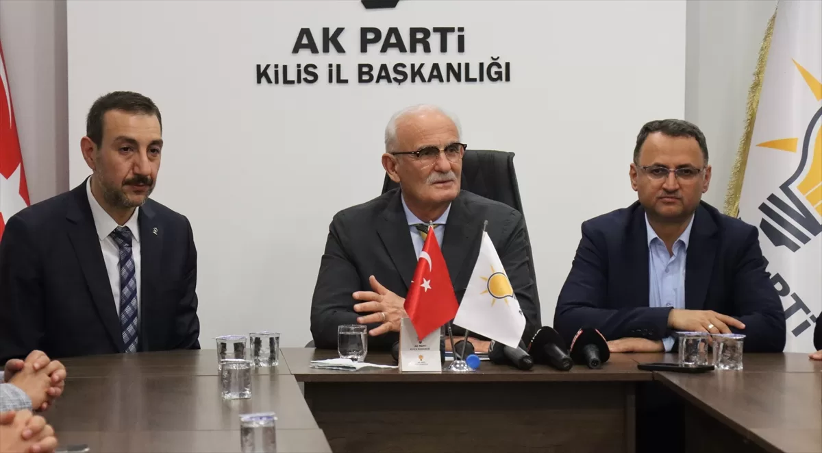 AK Parti Yerel Yönetimler Başkanı Yılmaz, Kilis'te konuştu:
