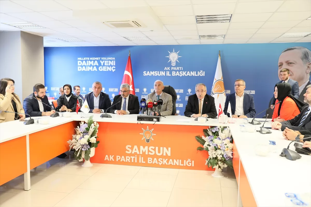 AK Parti Yerel Yönetimler Başkanı Yusuf Ziya Yılmaz, Samsun'da konuştu: