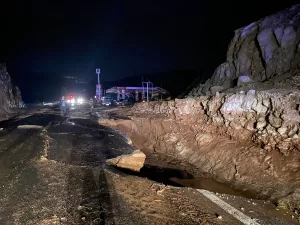 AKSARAY (AA) – Aksaray ve çevresinde kuvvetli yağış nedeniyle oluşan