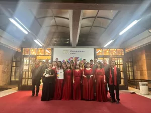 ANKARA (AA) – Ankara Çoksesli Korosu, Sırbistan'da düzenlenen "57. Mokranjac