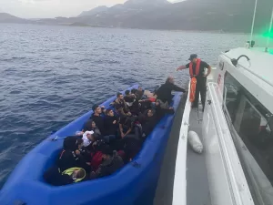 ANTALYA (AA) – Antalya'nın Kaş ilçesi açıklarında Yunanistan unsurlarınca Türk