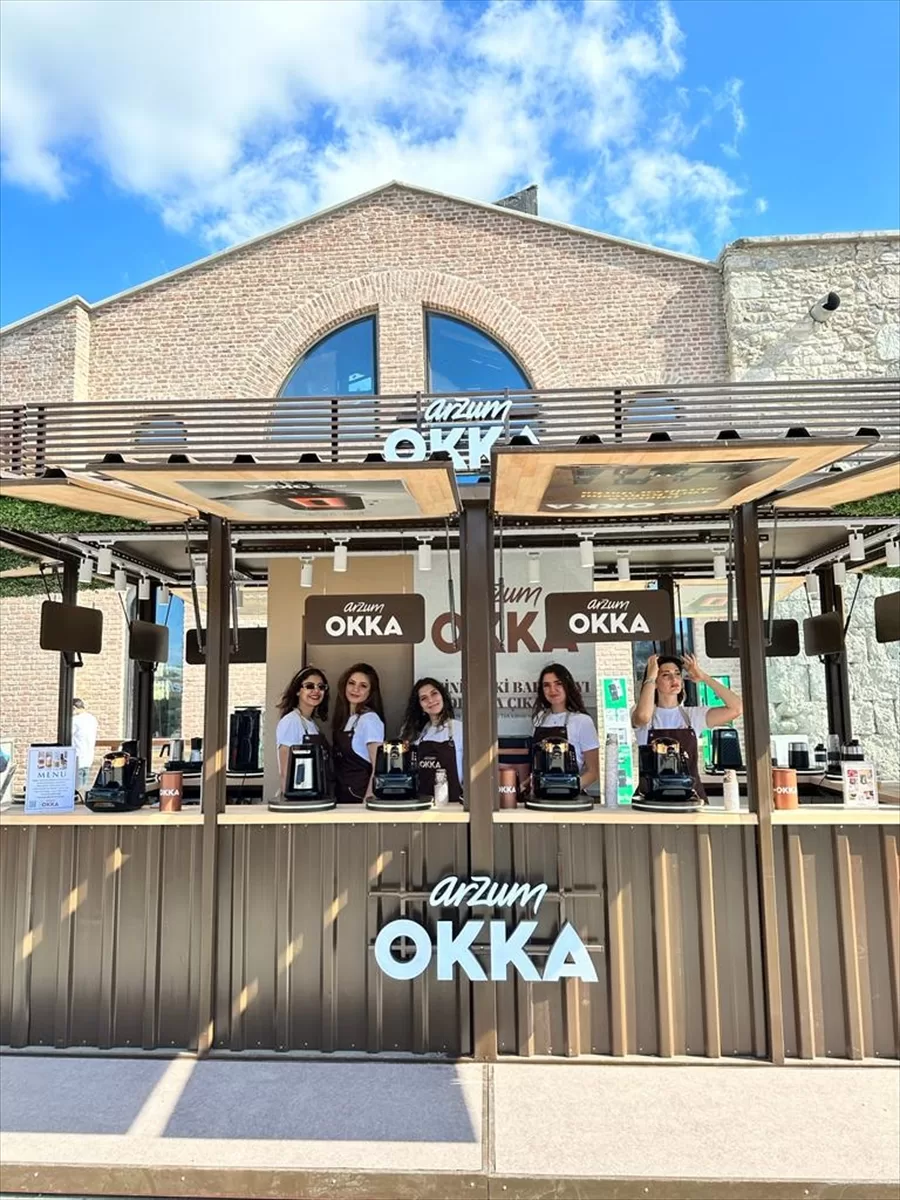 Arzum OKKA standı, İstanbul Kahve Festivali'nde misafirlerini ağırladı