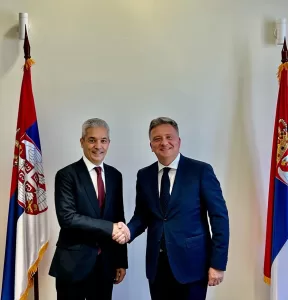 BELGRAD (AA) – Türkiye'nin Belgrad Büyükelçisi Hami Aksoy, Sırbistan Bilgi