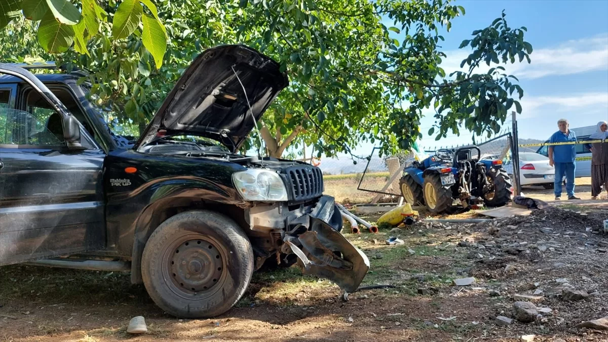 Burdur'da traktörün altında kalan kadın öldü