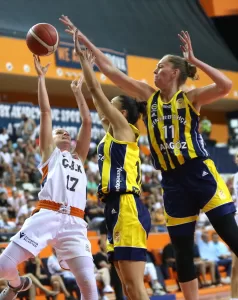 - ÇBK Mersin: 76 - Fenerbahçe Alagöz Holding: 74