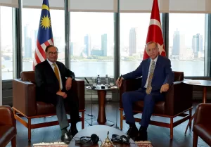 NEW YORK (AA) – Cumhurbaşkanı Recep Tayyip Erdoğan, Malezya Başbakanı