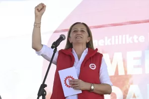 İSTANBUL (AA) – DİSK tarafından, çeşitli STK ve sendika temsilcilerinin