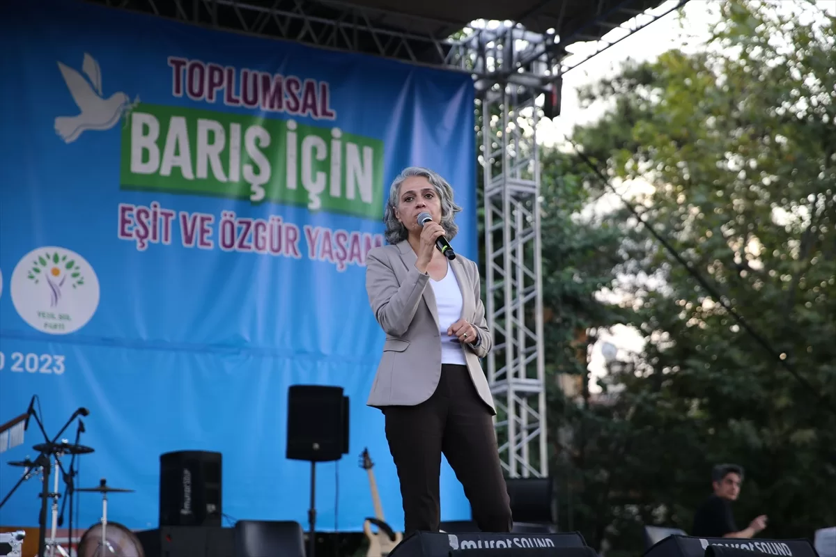 Diyarbakır'da 1 Eylül Dünya Barış Günü dolayısıyla miting düzenlendi