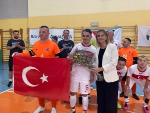 PADOVA (AA) – Down Sendromlu Futsal Milli Takımı, İtalya'da devam