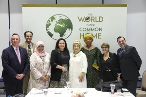 NEW YORK/ANKARA (AA) – Cumhurbaşkanı Recep Tayyip Erdoğan'ın eşi Emine