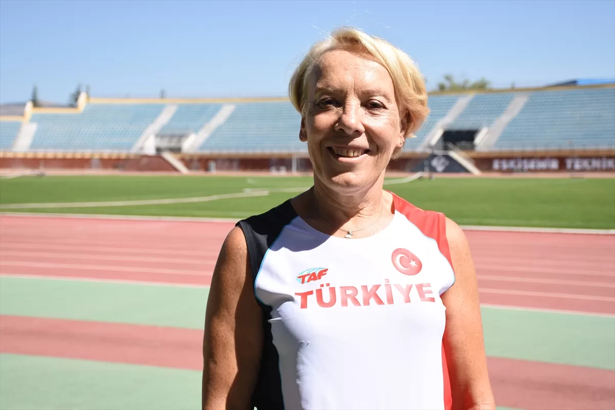 Eskişehirli kadın master atlet, rekorlarını 2024'te geliştirme peşinde