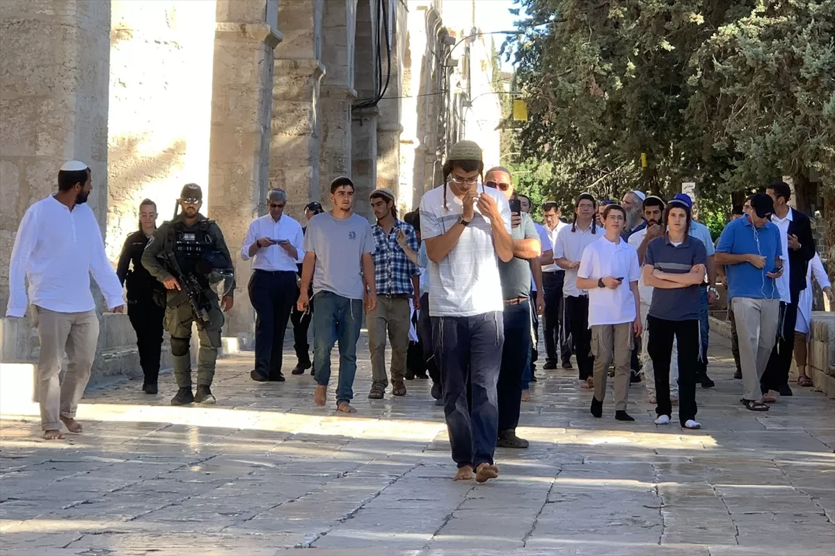 Fanatik Yahudilerden Mescid-i Aksa'ya “Yom Kippur” baskını