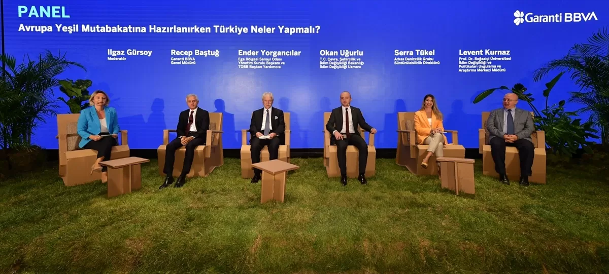 İZMİR (AA) – Garanti BBVA tarafından, Türkiye'yi Avrupa Yeşil Mutabakatı