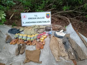 GİRESUN (AA) – Giresun'un Yağlıdere ilçesi kırsalında bölücü terör örgütüne