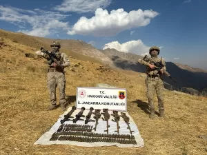 HAKKARİ (AA) – Hakkari'nin Şemdinli ilçesi kırsalında terör örgütü PKK'ya