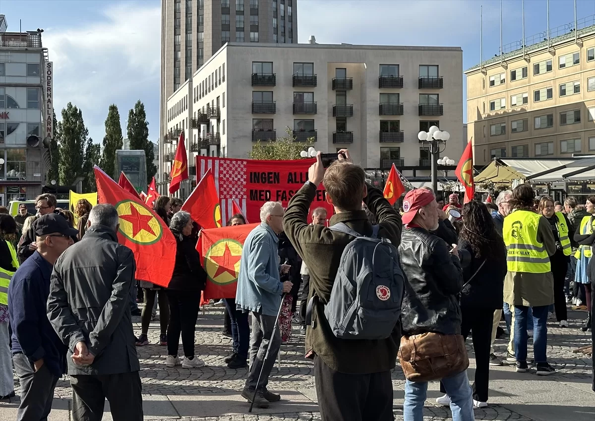 İsveç'te terör örgütü PKK/YPG destekçilerinden yeni provokasyon