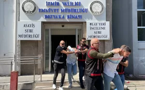 İZMİR (AA) – İzmir'in Çiğli ilçesinde çıkan ve hastane önünde