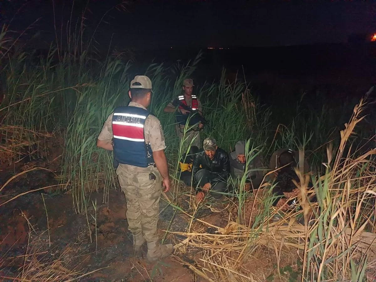 Kilis'te 7 düzensiz göçmen yakalandı