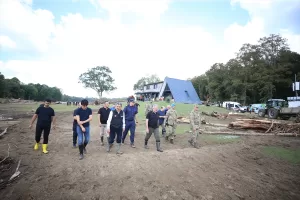 KIRKLARELİ (AA) – Kırklareli'nin Demirköy ilçesi İğneada beldesinde selin ardından