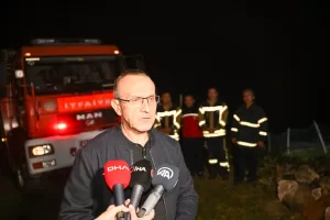 YANGININ SÖNDÜRÜLMESİ VE VALİNİN AÇIKLAMASI EKLENDİ