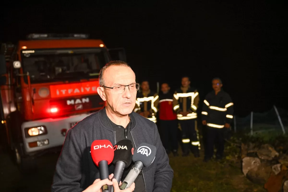 YANGININ SÖNDÜRÜLMESİ VE VALİNİN AÇIKLAMASI EKLENDİ