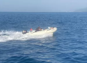 AYDIN (AA) – Aydın'ın Kuşadası ilçesi açıklarında, yasa dışı yollardan