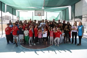 MALATYA (AA) – Kahramanmaraş merkezli depremlerin etkilediği Malatya'da, Avrupa Spor