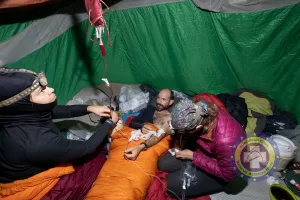 MERSİN (AA) – Mersin’in Anamur ilçesinde, keşif amaçlı indiği mağarada