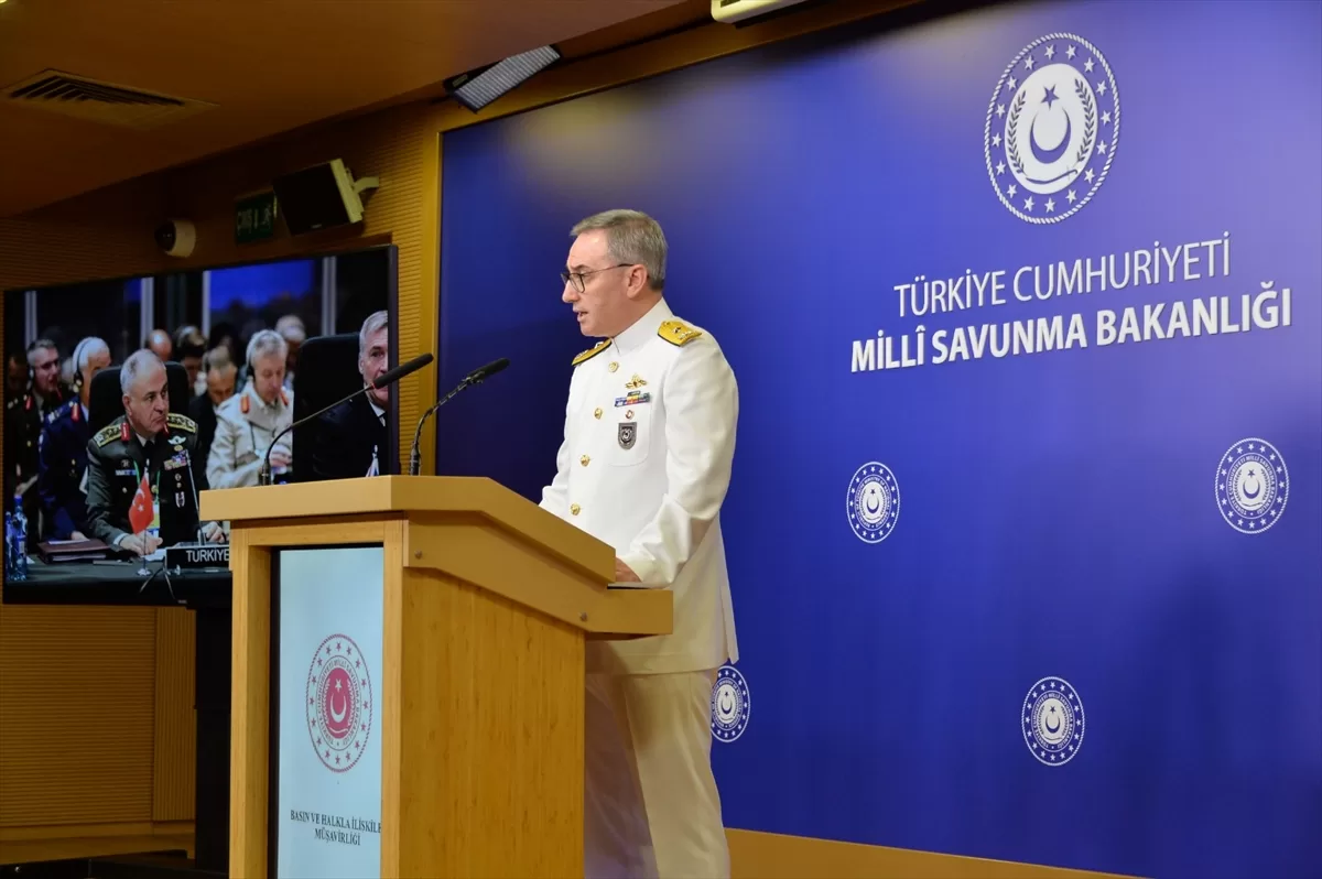 Milli Savunma Bakanlığında Basın Bilgilendirme Toplantısı yapıldı