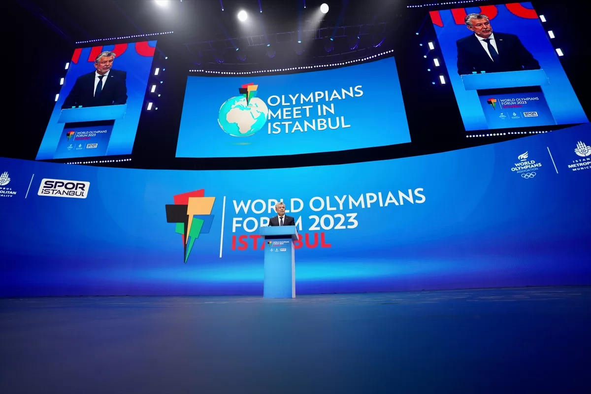 Olimpiyat sporcularını buluşturan “Dünya Olimpian Forumu” İstanbul'da başladı