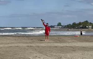 ORDU (AA) – Ordu'da rüzgar nedeniyle denize girilmesinin 1 gün