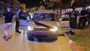 OSMANİYE (AA) – Osmaniye'nin Kadirli ilçesinde hafif ticari aracın çarptığı