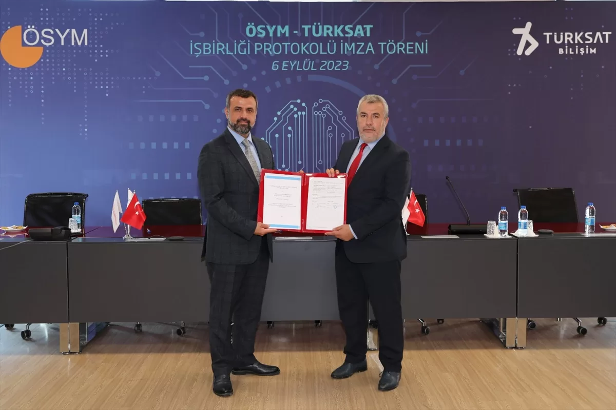 ÖSYM ve Türksat arasında işbirliği protokolü imzaladı