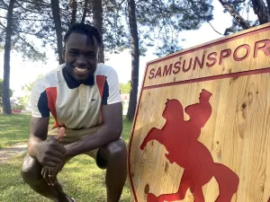 SAMSUN (AA) – İLYAS GÜN – Yılport Samsunspor'un Belçikalı forvet