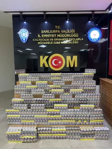 ŞANLIURFA (AA) – Şanlıurfa'da ülke genelinde düzenlenen "Sis Operasyonu" kapsamında