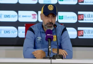 SİVAS (AA) – MKE Ankaragücü Teknik Direktörü Tolunay Kafkas, Trendyol