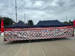 CENEVRE (AA) – İsviçre'nin Cenevre kentinde, Tunus'taki siyasilere yönelik tutuklamalara